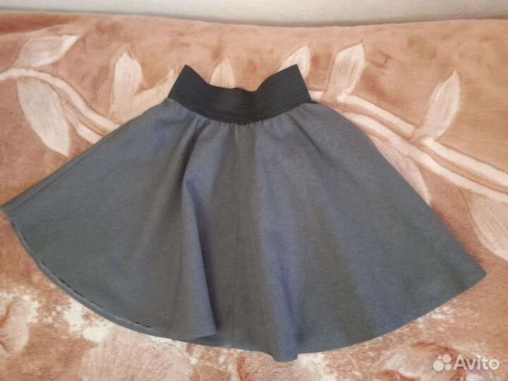 Школьная форма для девочки 128 134 серая