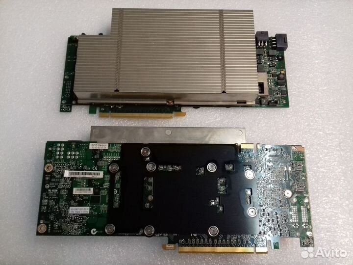 Карты Nvidia Tesla T10 и S2050
