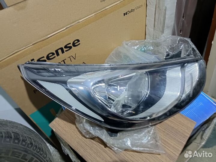 Фара передняя правая hyundai solaris