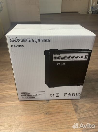 Новый Комбоусилитель Fabio GA-20