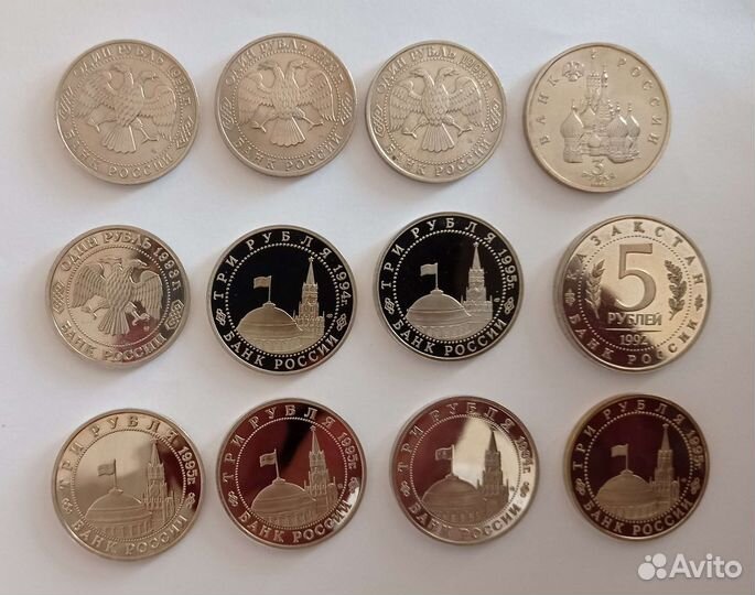 Россия молодая Proof, UNC