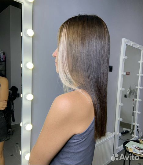 Кератиновое выпрямление