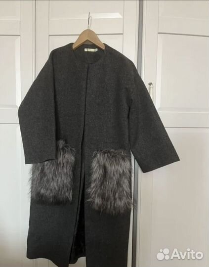 Пальто женское демисезонное 44