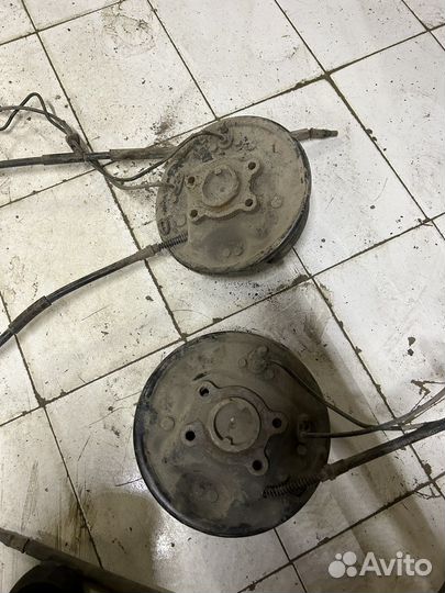Задние Барабаны Веста в сборе с abs и тросом