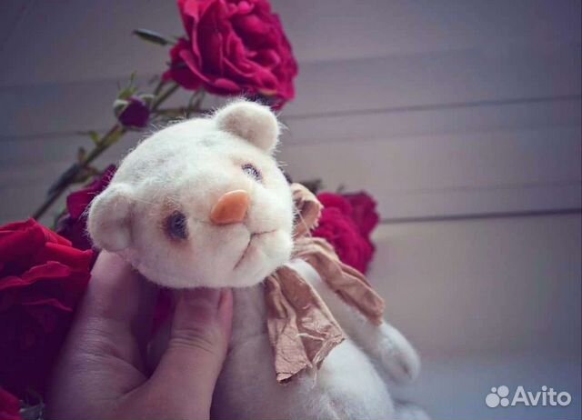 Мишка тедди игрушка ручной работы