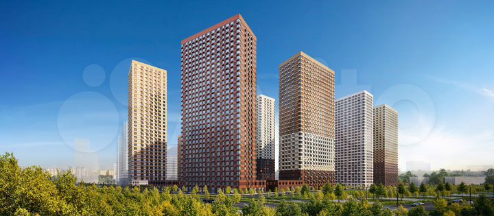 Квартира-студия, 20,1 м², 31/33 эт.