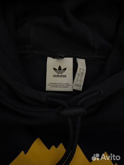 Худи adidas синее