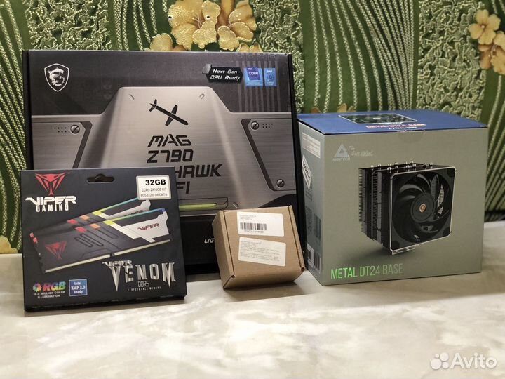 Комплект Intel i5 14600kf / MSI MAG Z790 tomahawk