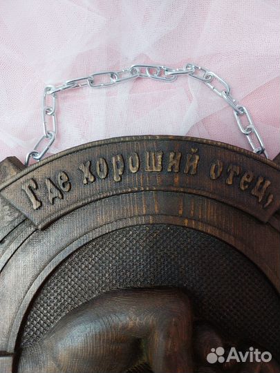 Панно из дерева. Картина