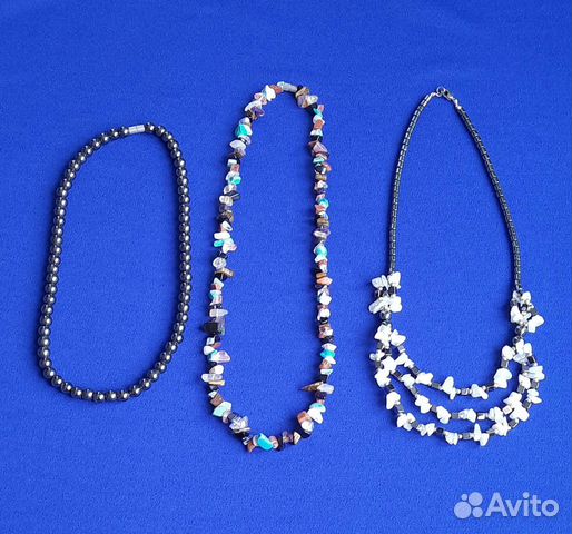 Бусы из натуральных камней