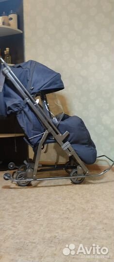 Детские санки коляска