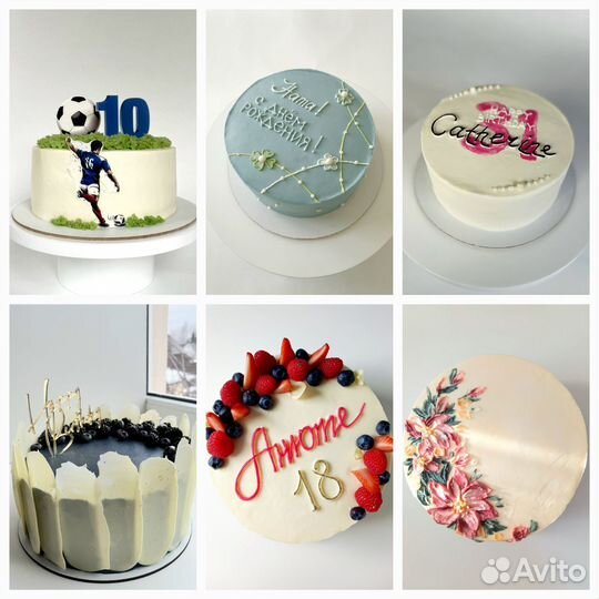 Торты, бенто, капкейки - Агалатово, Сертолово, СПб