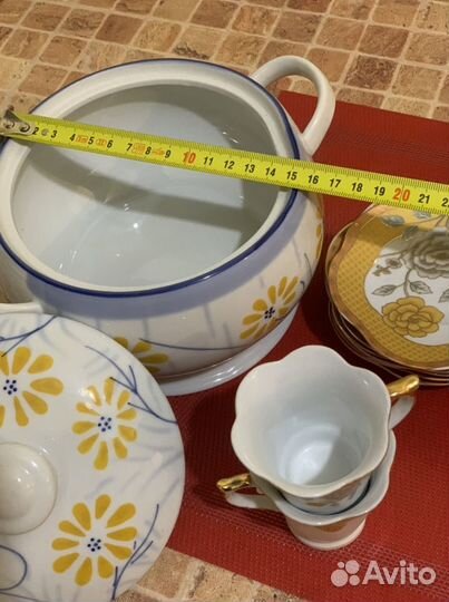 Сервиз кофейный / чайный, супница