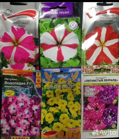 Семена овощей, однолетних, многолетних и комнатных