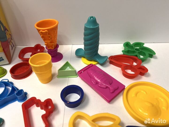 Продаются наборы Play-doh прически и мороженое