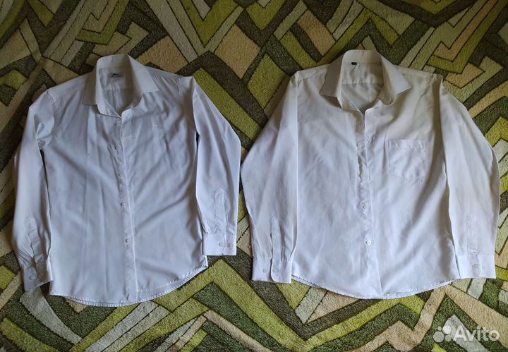 Рубашка школьная подростковая 36-39 размеры