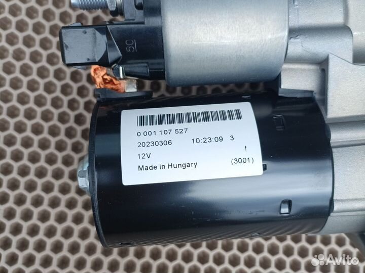 Стартер bosch для двс типа N52/54 BMW 0001107527