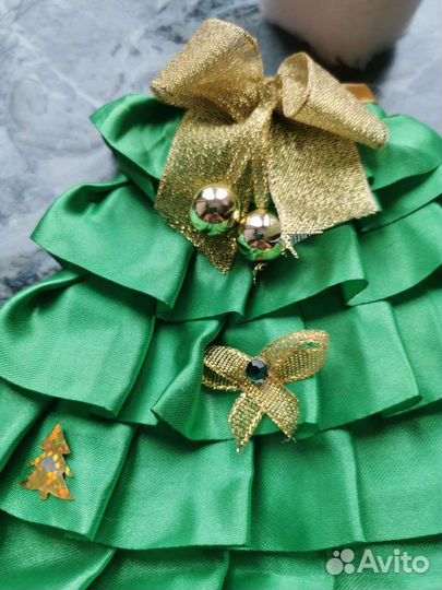 Чехол декоративный для бутылки шампанского