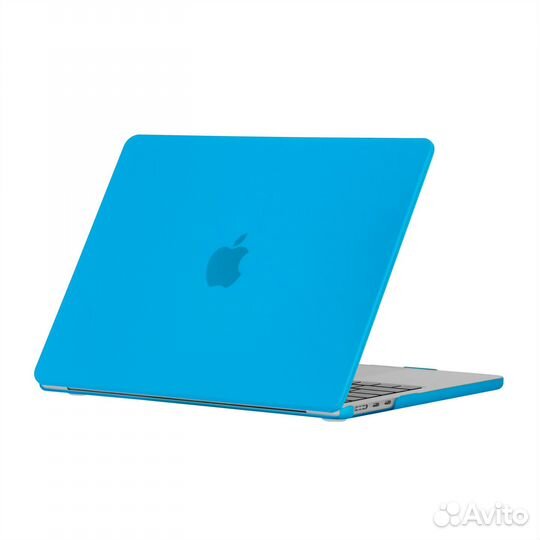 Чехол для MacBook Air 13 2011-2017 матовый голубой