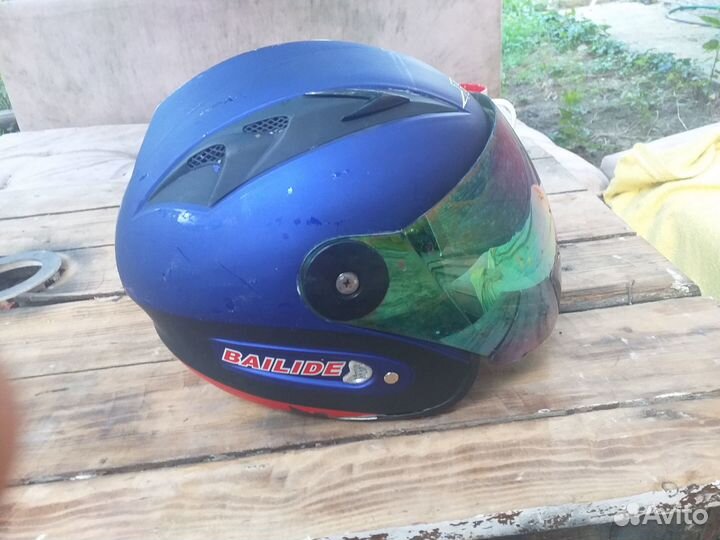 Мото скутер шлем