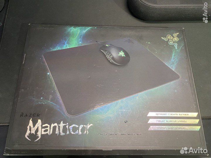 Новый коврик для мышки razer manticor алюминий