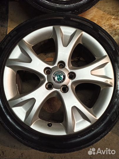 Колеса на skoda r17 Pallas + Toyo DRB 225/45