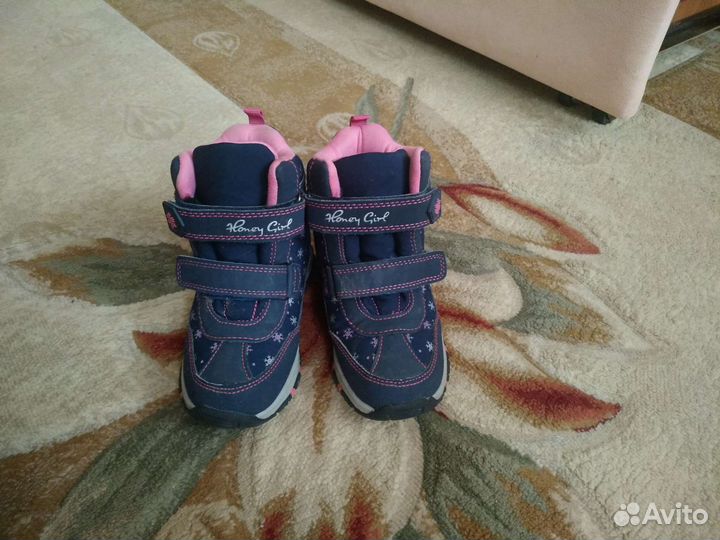 Ботинки для девочки зимние