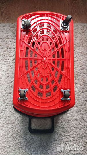 Корзина продуктовая тележка на колесиках