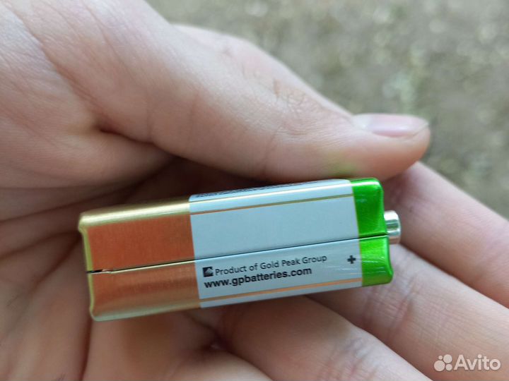 Батарейка 9v крона