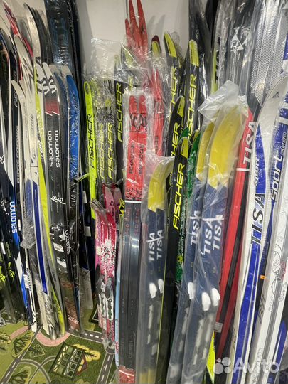 Беговые лыжи комплект fischer madshus salo atom