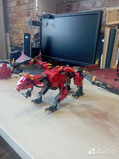 Lego ninjago дракон