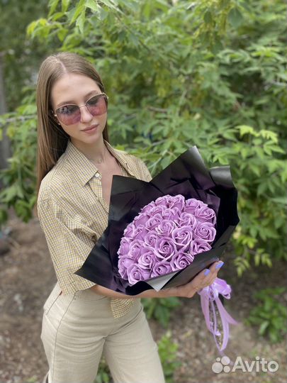 51 71 101 роза цветы с доставкой