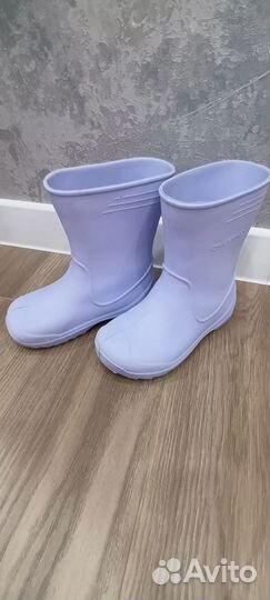 Резиновые сапоги для девочки 28