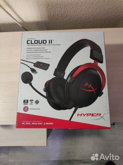Наушники HyperX Cloud 2