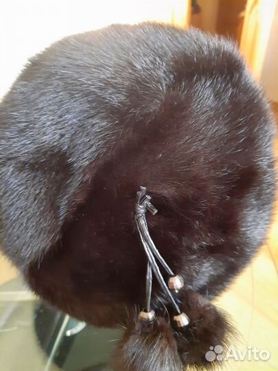 Берет женский норковый