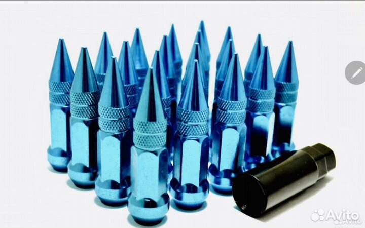 Колесные гайки пики (пули) 12х1.5