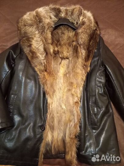 Дубленка натуральная мужская