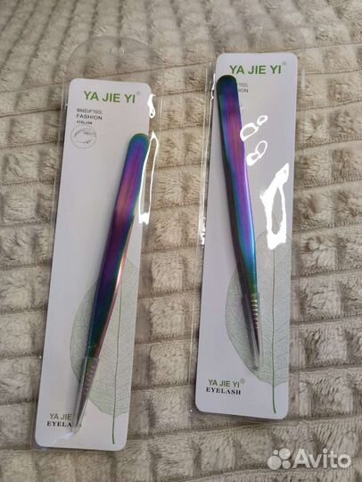 Пинцет для наращивания ресниц