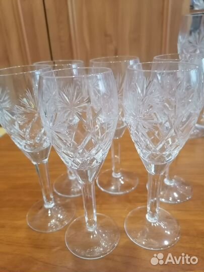 Хрустальные фужеры