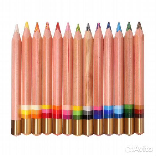 Карандаши многоцветные Koh-I-Noor jumbo magic 3404