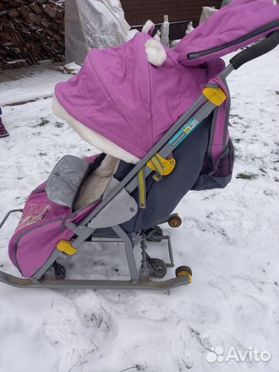 Коляска санки