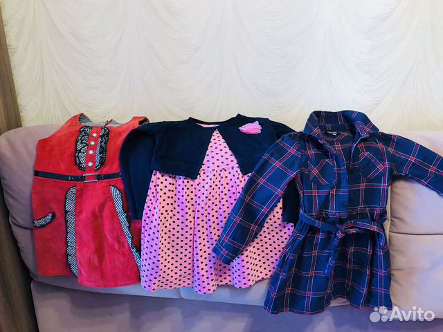 Вещи пакетом для девочки 104-110