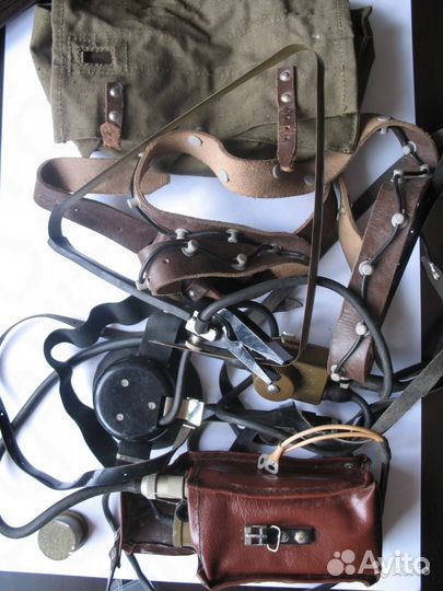 Шлем Сфера, Бинокль USA, рация Р-147П, планшет