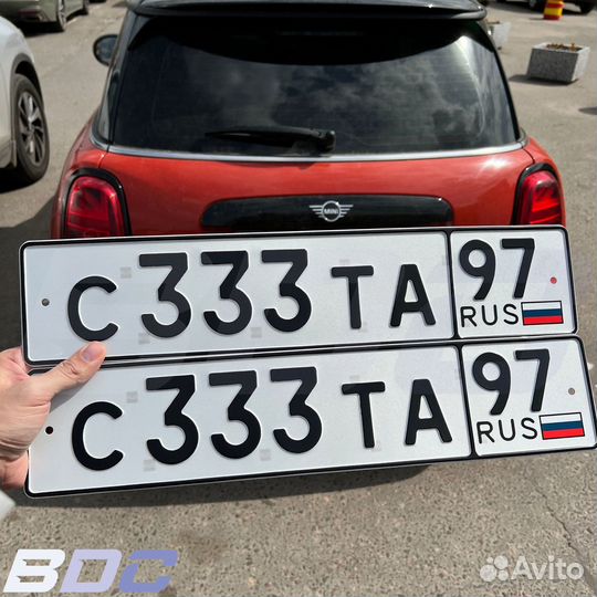 Изготовление дубликатов гос номеров