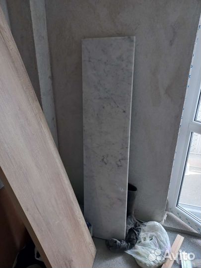 Подоконник мраморный б/у