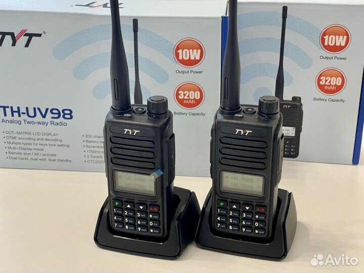 Комплект раций TYT TH-UV98 10W 2шт