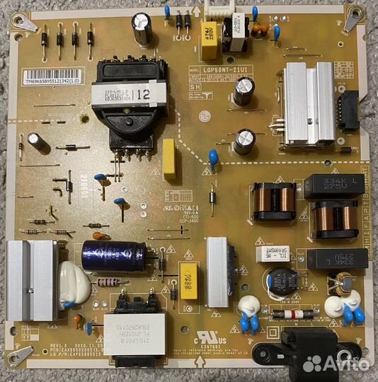 Платы от телевизора LG 50nano776pa