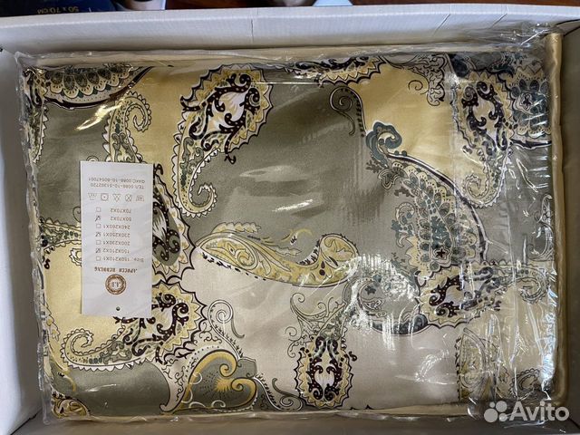 Постельное белье новое шёлк