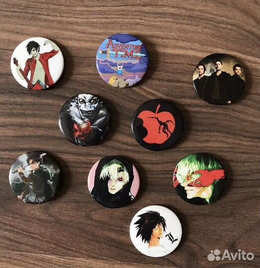 Аниме значки