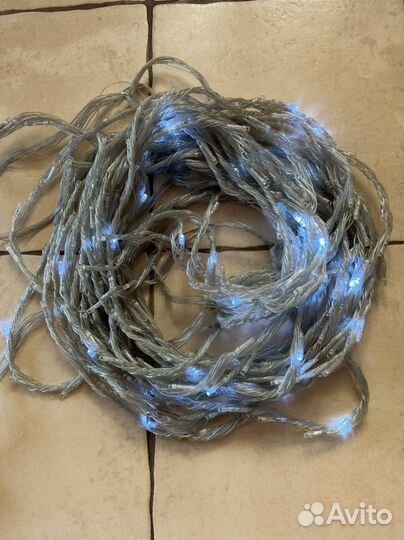 Гирлянда электрическая штора